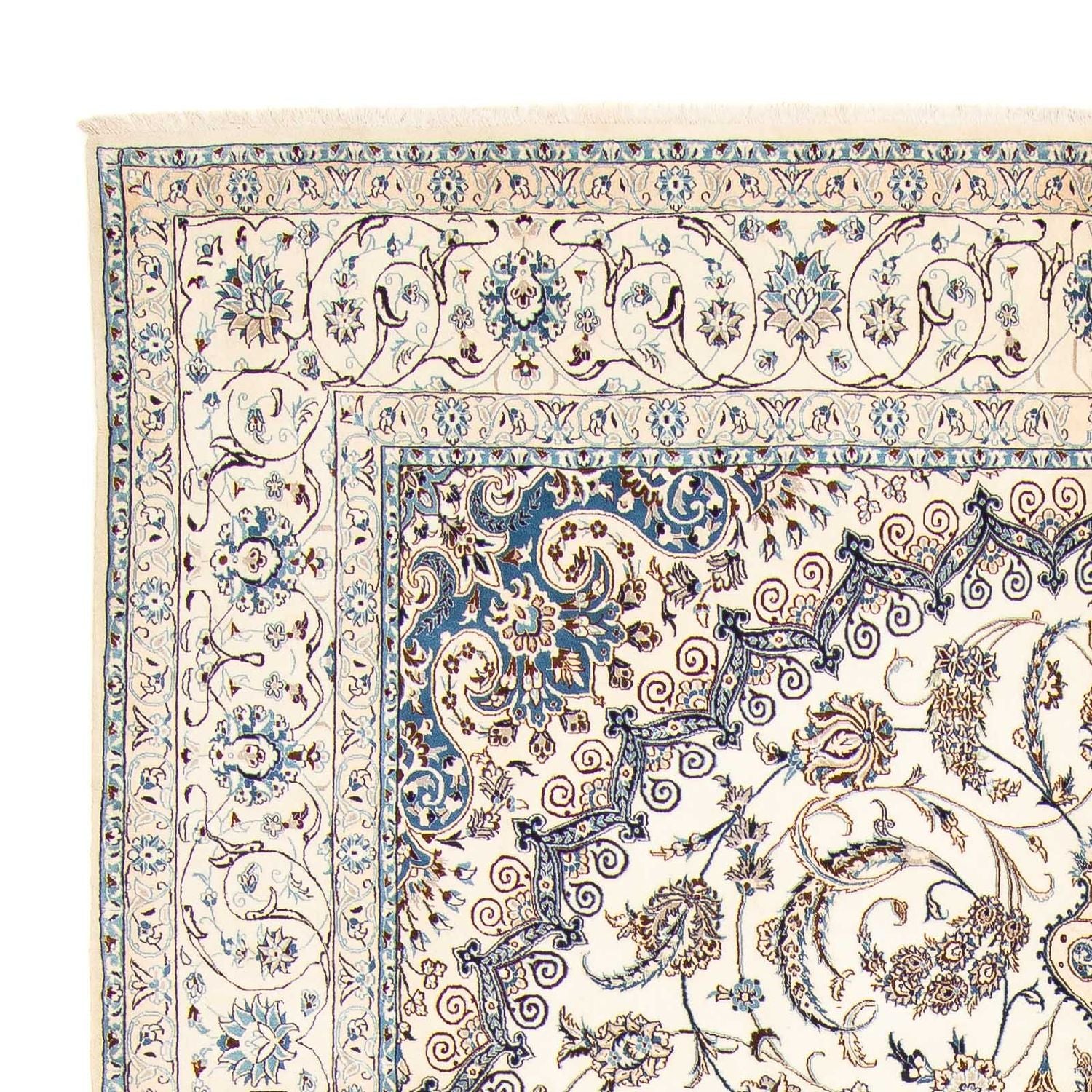 Perserteppich - Nain - Premium 402 x 291 cm Wohnzimmer Teppich