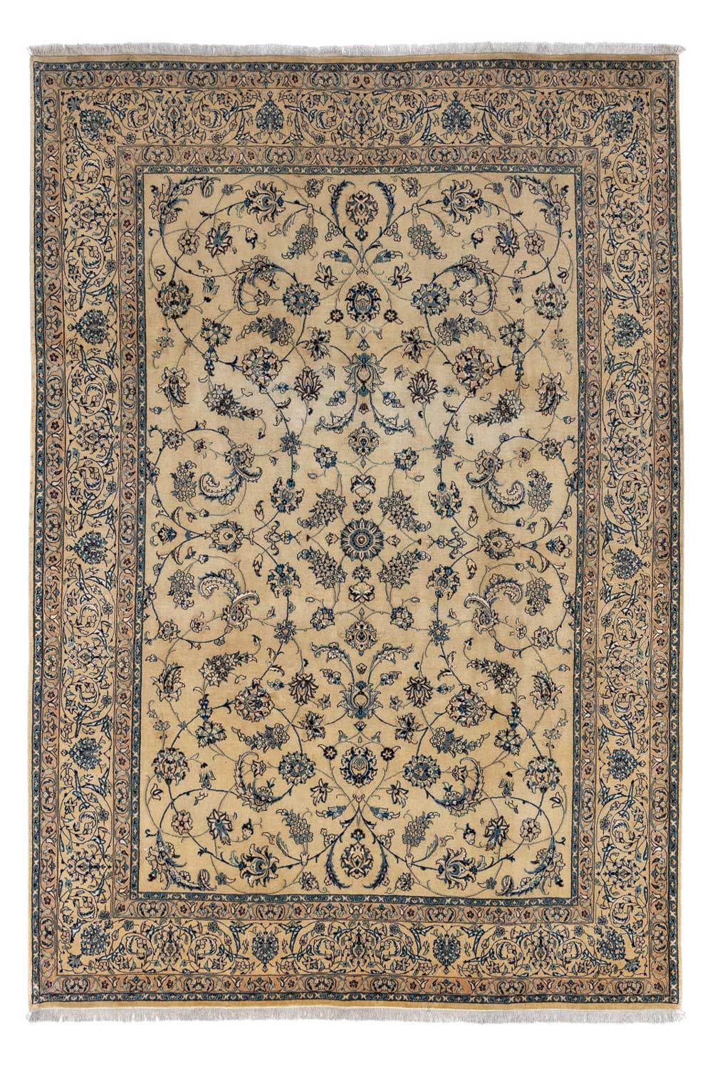 Perserteppich - Nain - Royal 352 x 243 cm - hellbraun