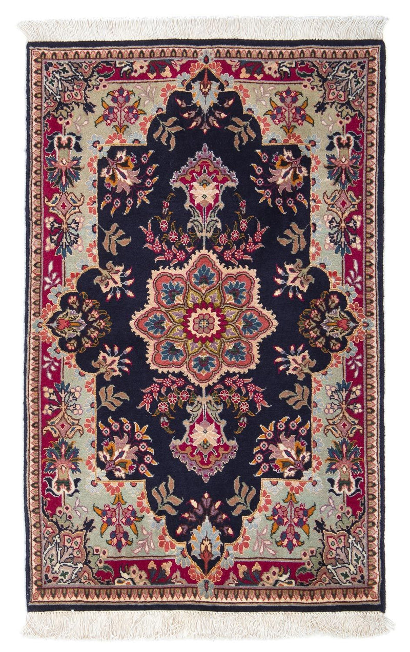 Perserteppich - Täbriz - Royal 90 x 60 cm - dunkelblau