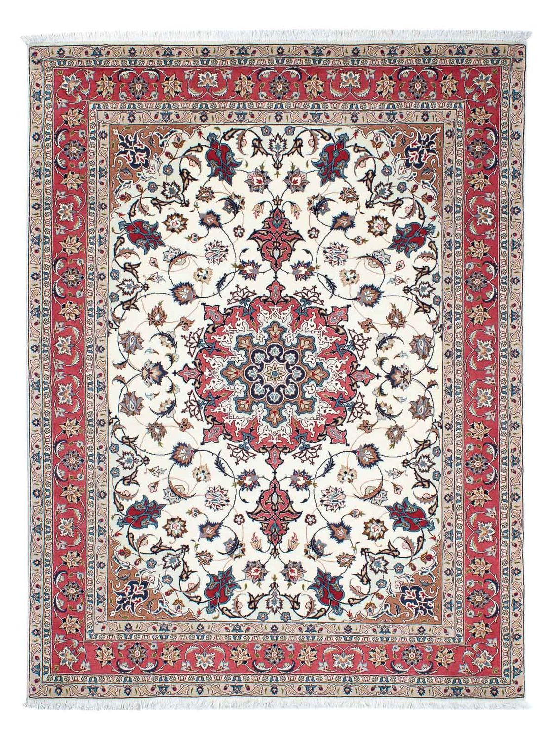 Perserteppich - Täbriz - Royal 206 x 150 cm Teppichbrücke