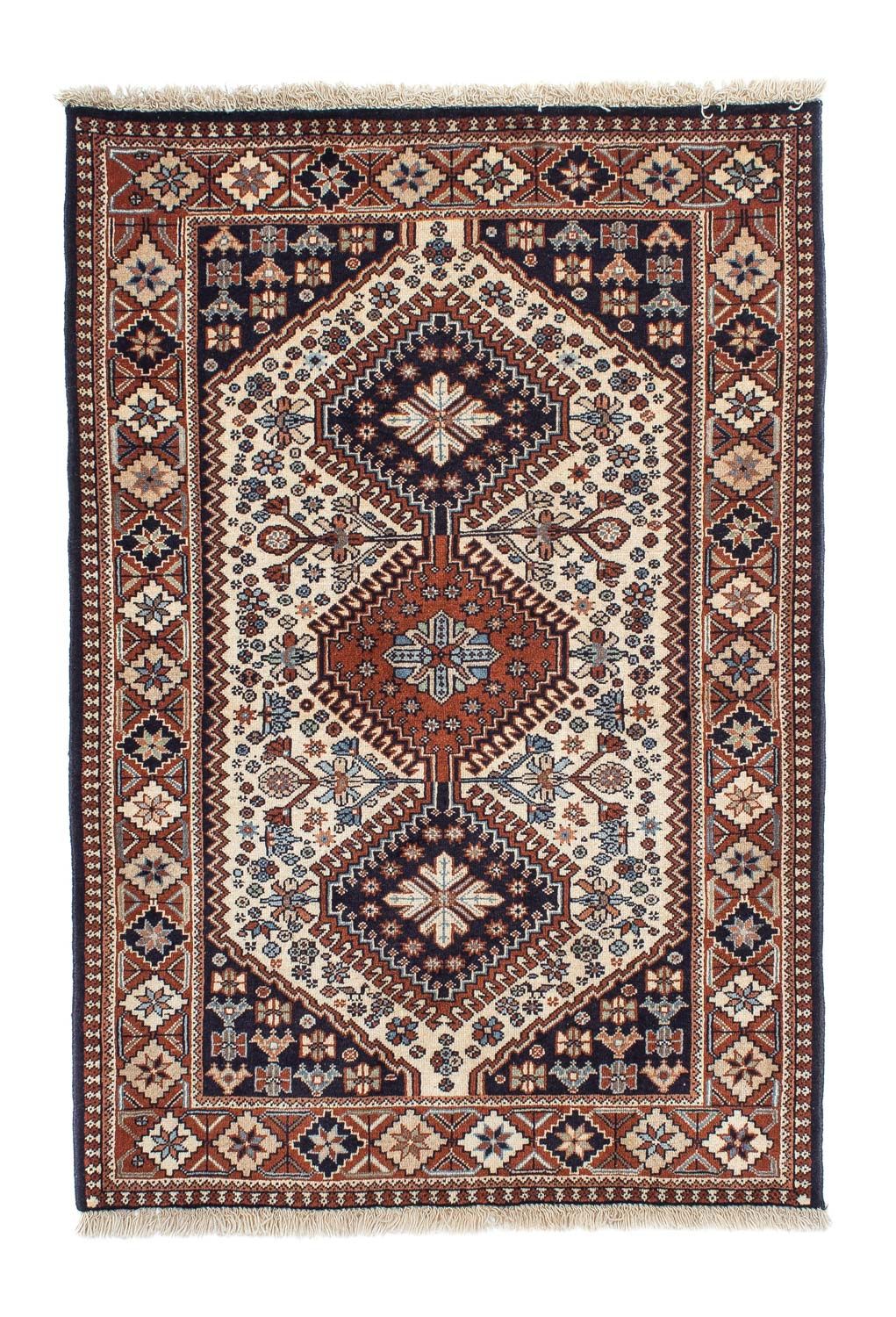 Perserteppich - Nomadic 147 x 102 cm - beige