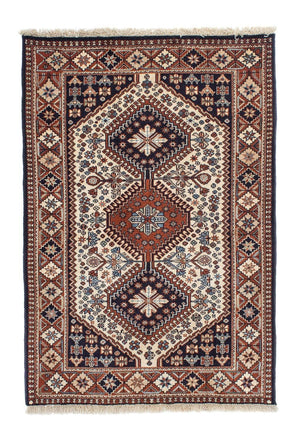 Perserteppich - Nomadic 147 x 102 cm - beige