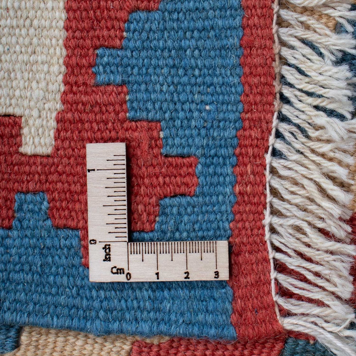 Kelim Teppich - Oriental 183 x 124 cm - blau