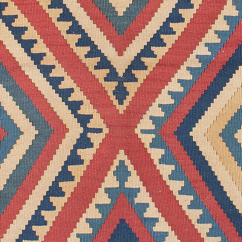 Kelim Teppich - Oriental 155 x 117 cm - blau