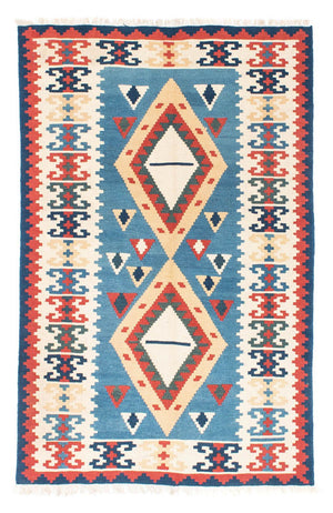 Kelim Teppich - Oriental 183 x 116 cm - türkis
