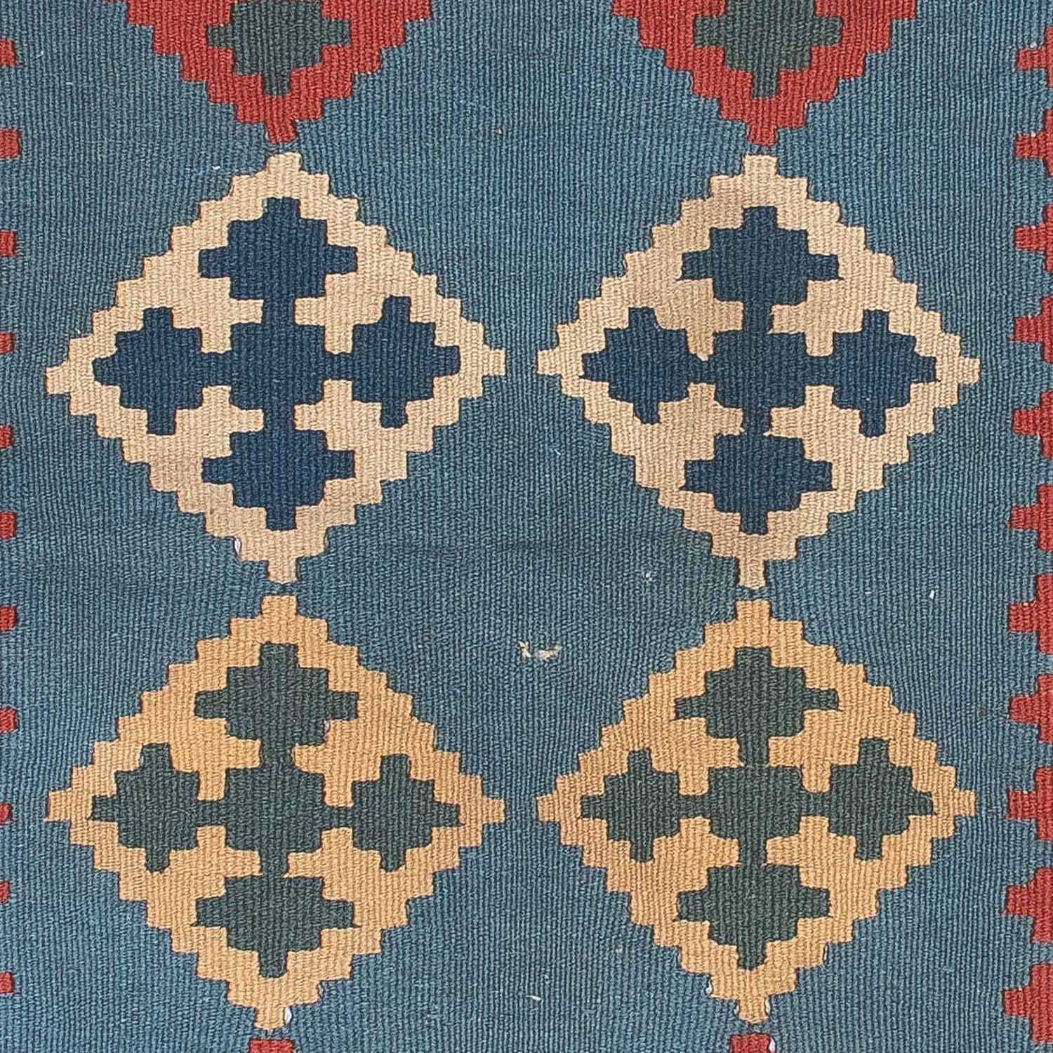 Kelim Teppich - Oriental 171 x 118 cm - blau