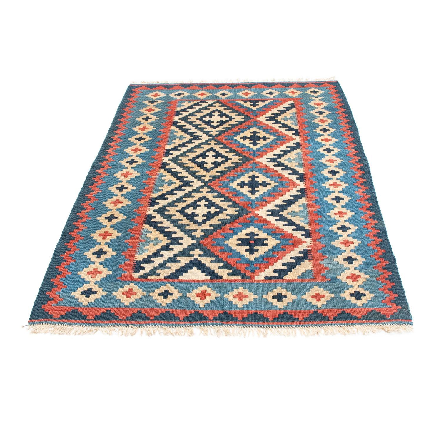 Kelim Teppich - Oriental 160 x 103 cm - blau
