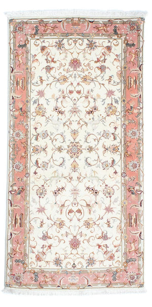 Perserteppich - Täbriz - Royal 202 x 100 cm Teppichläufer