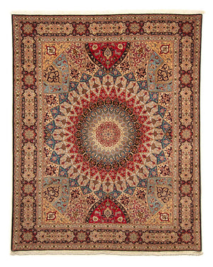 Perserteppich - Täbriz - Royal 255 x 206 cm Teppich Wohnzimmer