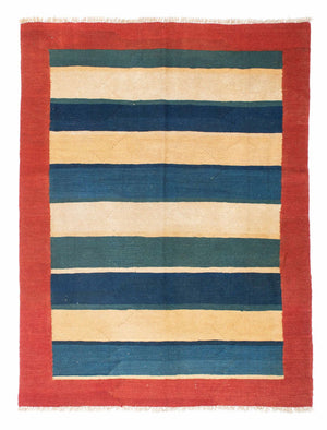 Kelim Teppich - Oriental 198 x 152 cm - rot