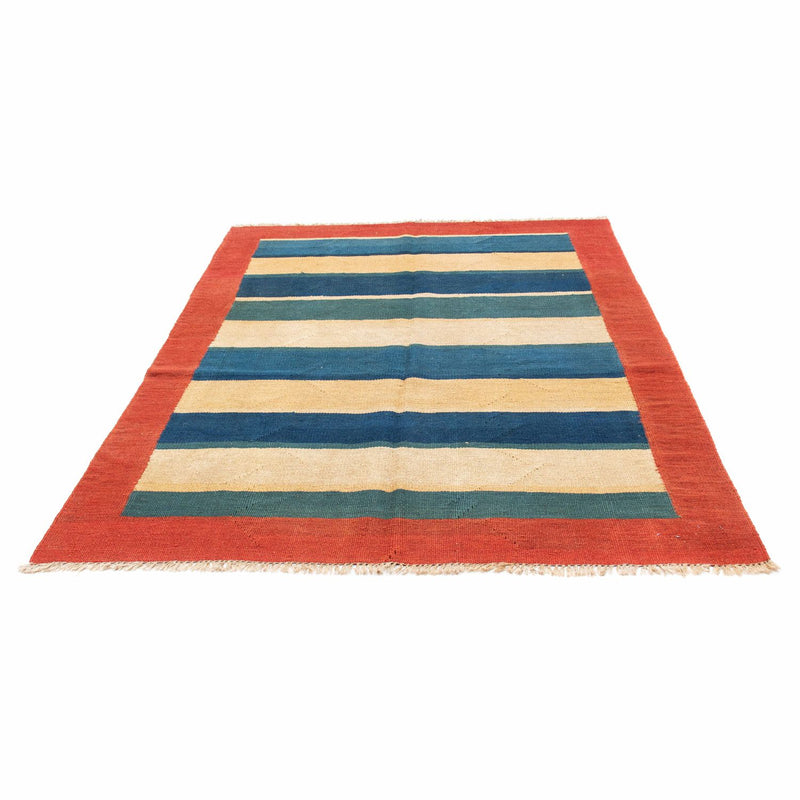 Kelim Teppich - Oriental 198 x 152 cm - rot