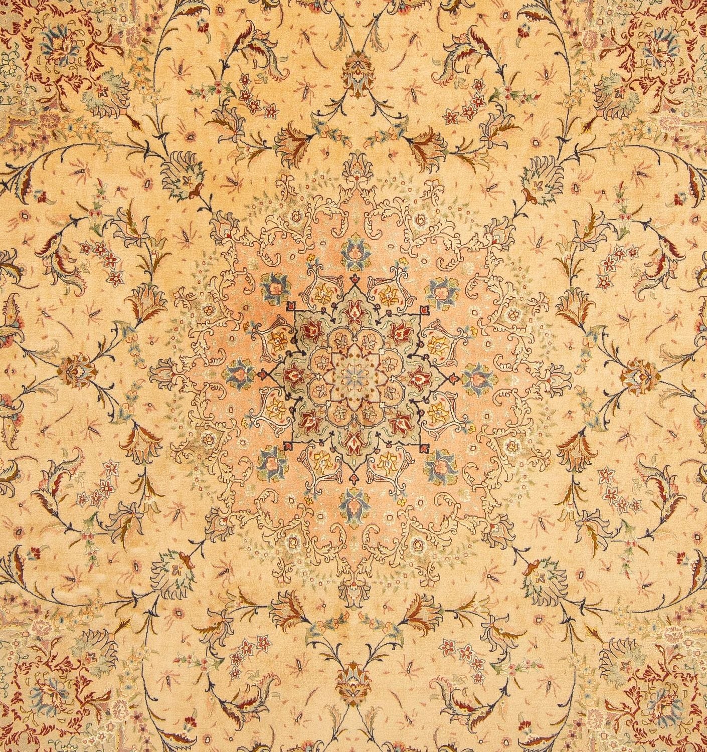 Perserteppich - Täbriz - Royal 261 x 243 cm Wohnzimmer Teppich