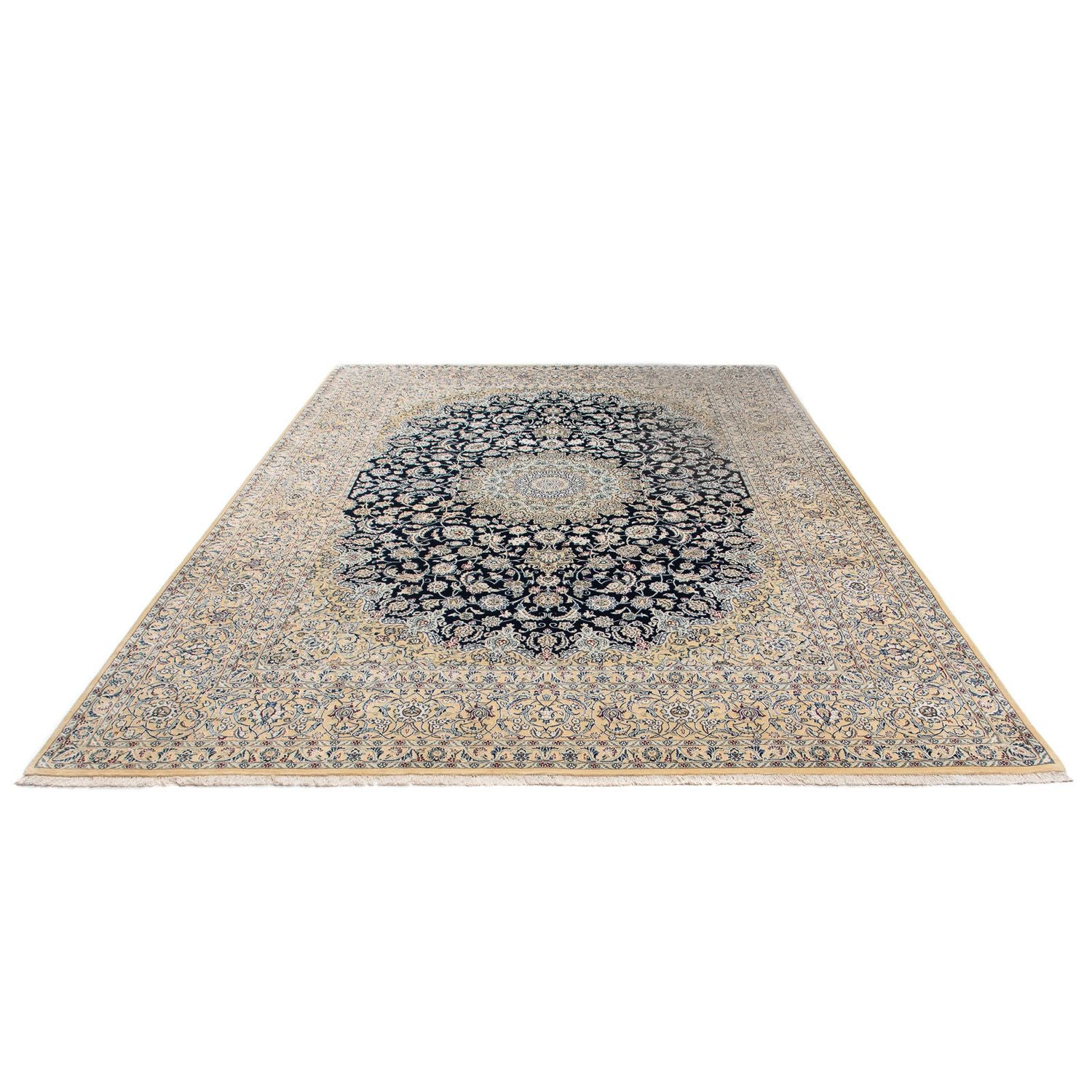 Perserteppich - Nain - Premium 346 x 265 cm Wohnzimmer Teppich