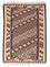 Kelim Teppich - Oriental 156 x 110 cm - blau