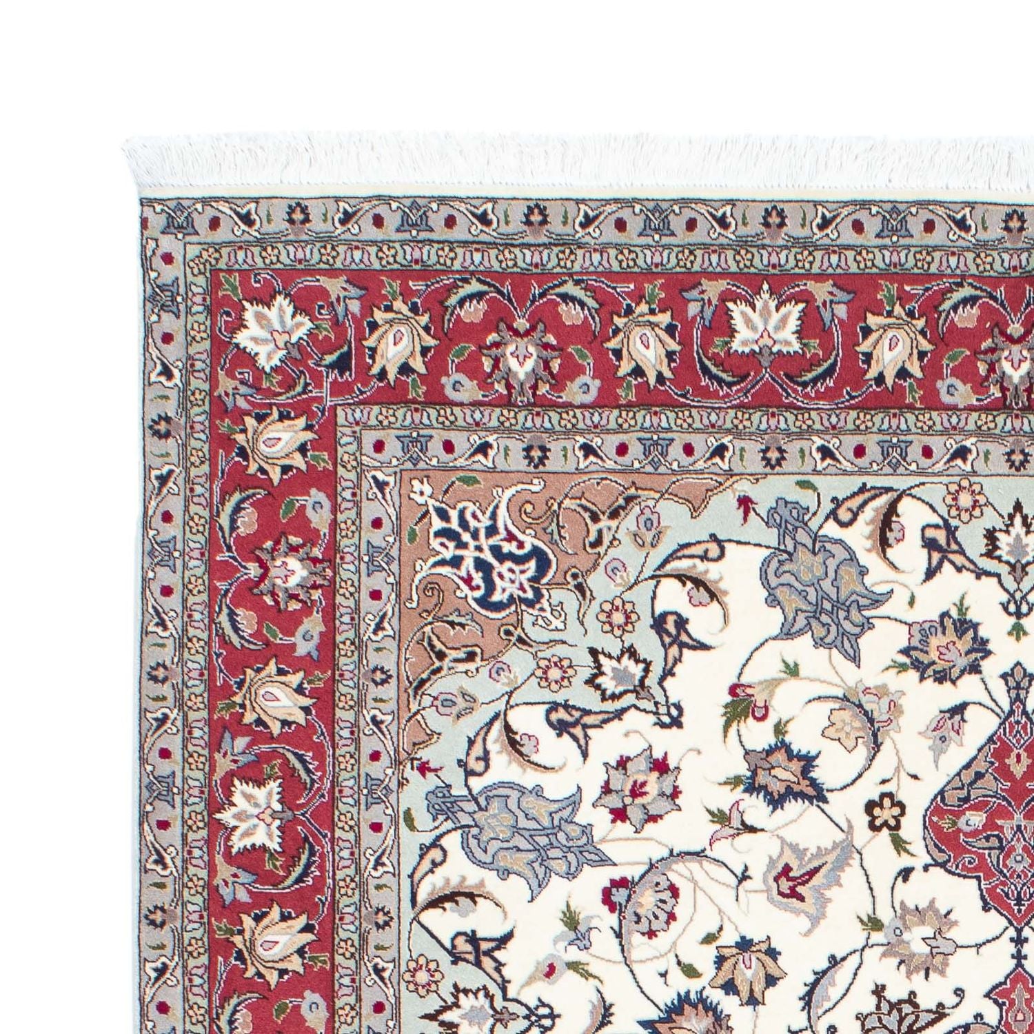 Perserteppich - Täbriz - Royal 202 x 156 cm Teppichbrücke