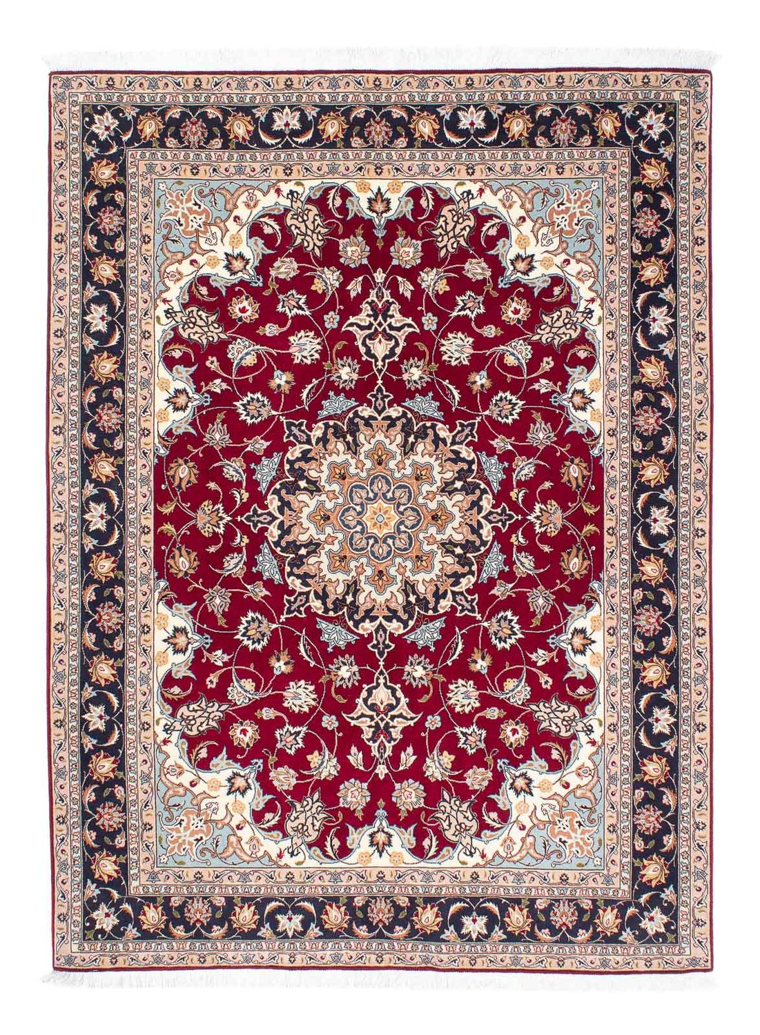 Perserteppich - Täbriz - Royal 207 x 153 cm Teppichbrücke