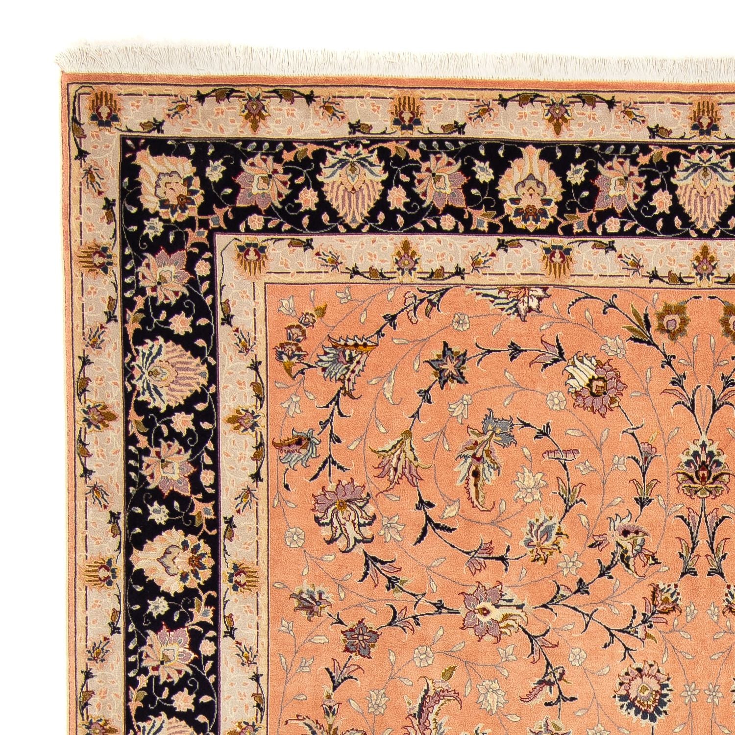 Perserteppich - Täbriz - Royal 246 x 196 cm Wohnzimmer Teppich