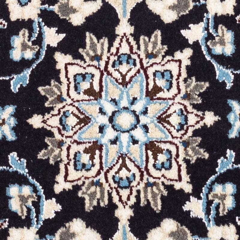Perserteppich - Nain 101 x 55 cm - dunkelblau