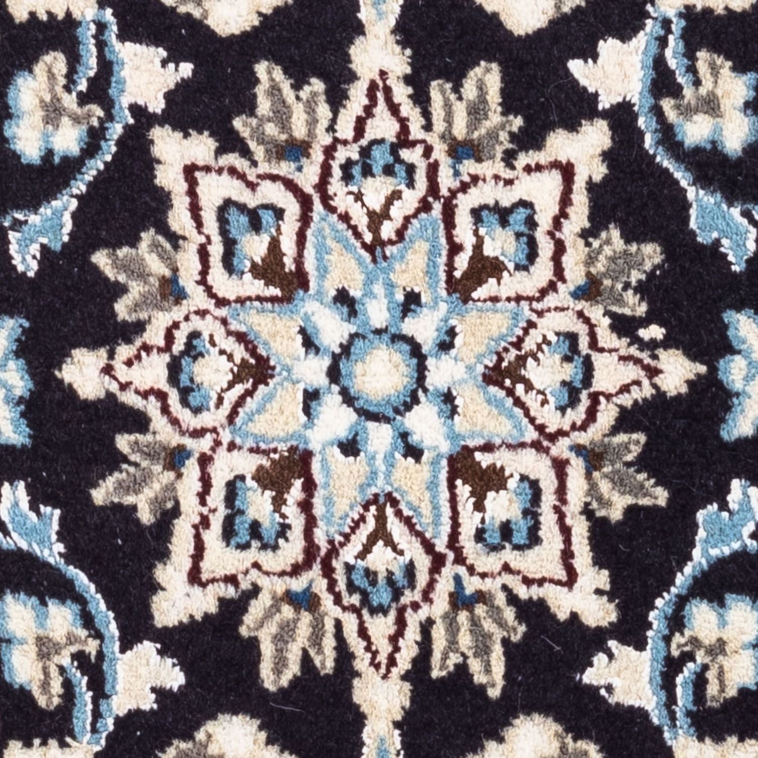 Perserteppich - Nain 101 x 57 cm - dunkelblau