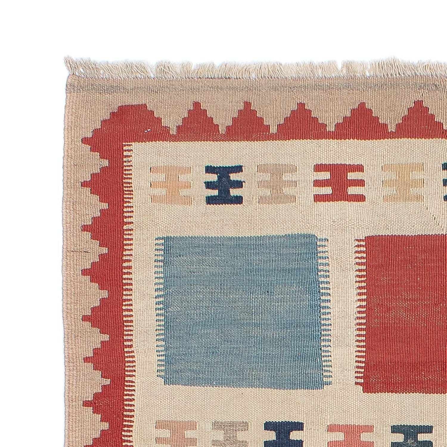 Kelim Teppich - Oriental 196 x 120 cm - beige