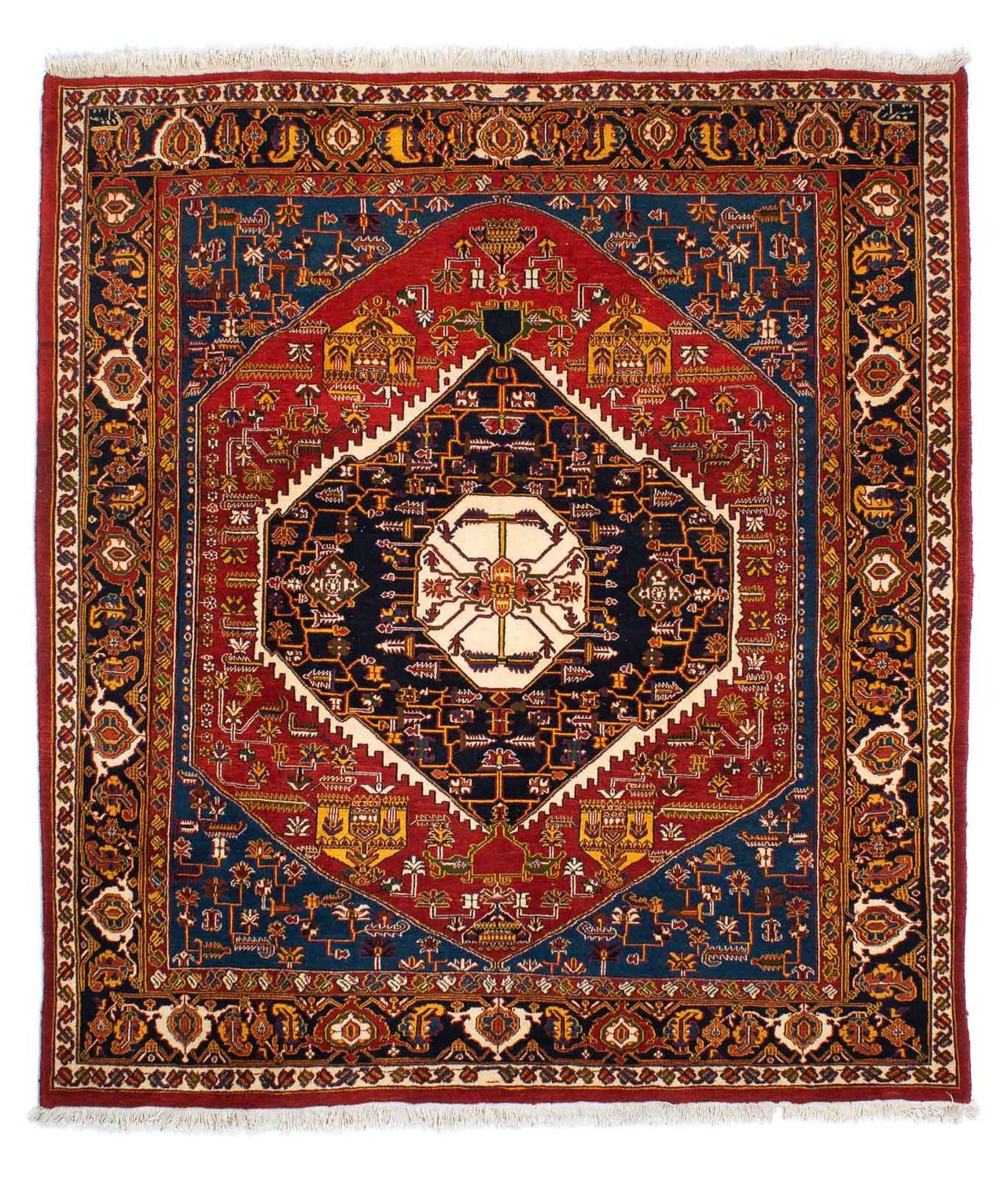 Gabbeh Teppich - Kaschkuli Persern 200 x 180 cm