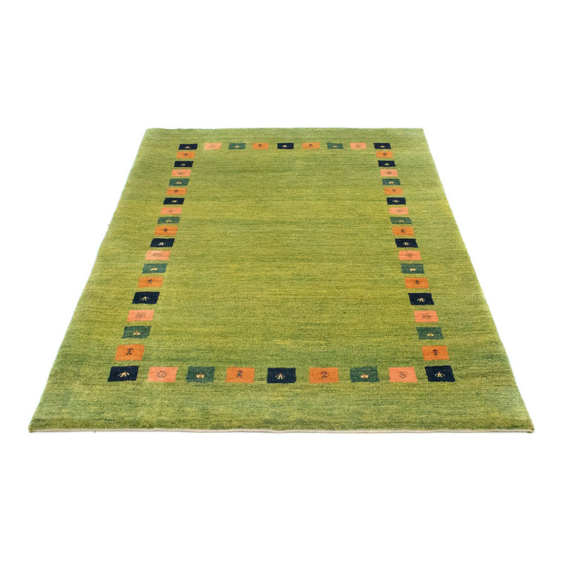 Gabbeh Teppich - Perser 154 x 107 cm - grün