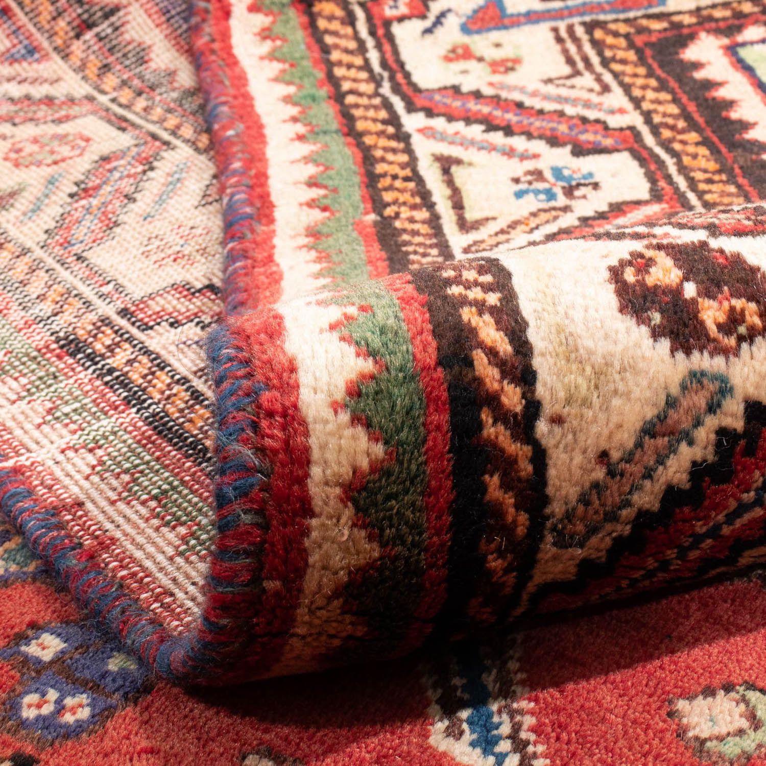 Perserteppich - Nomadic 257 x 205 cm - rot