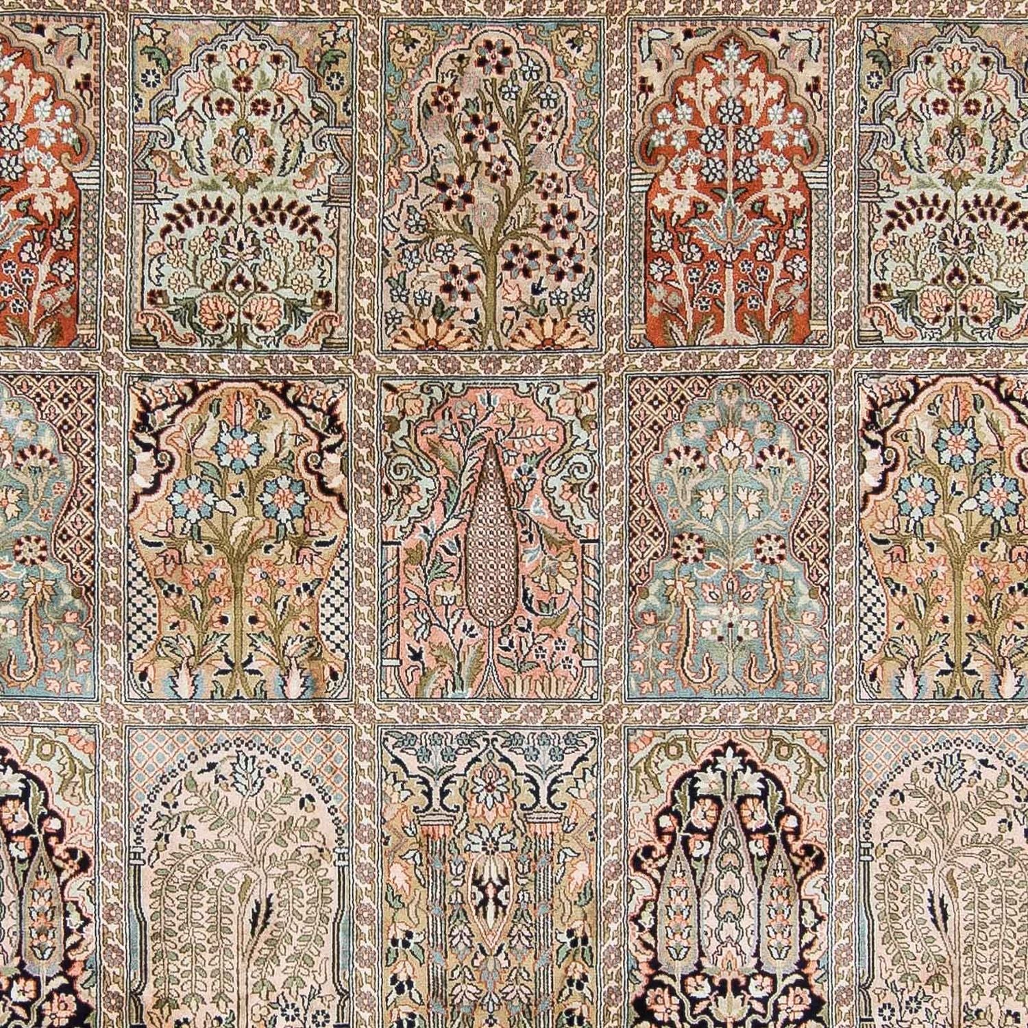 Seidenteppich - Kaschmir Seide 336 x 251 cm Wohnzimmer Teppich