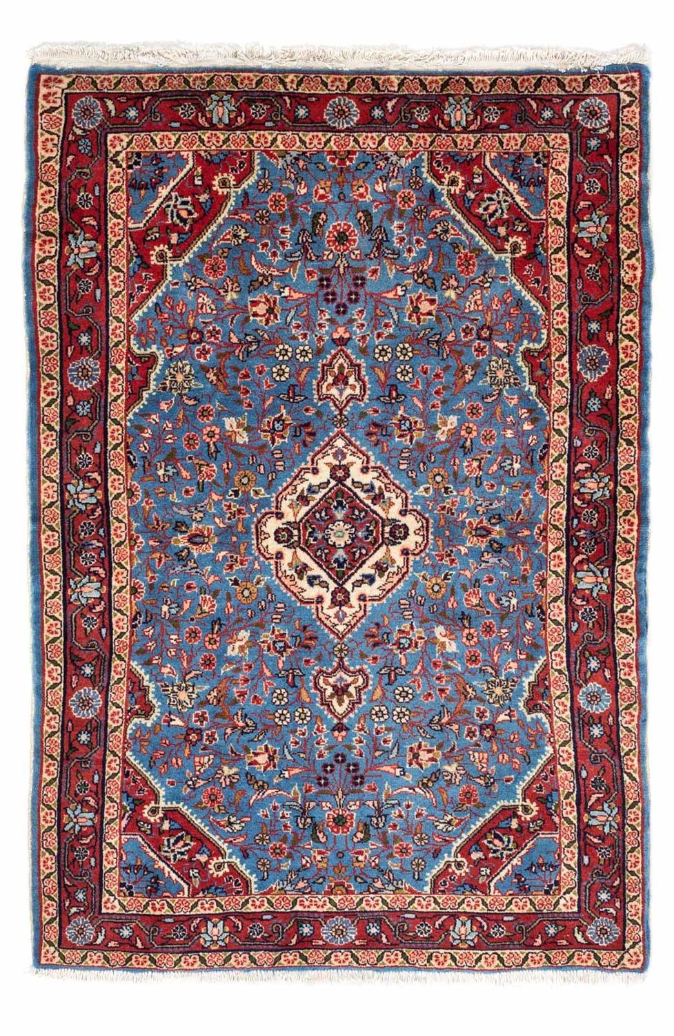 Perserteppich - Nomadic 157 x 105 cm - blau