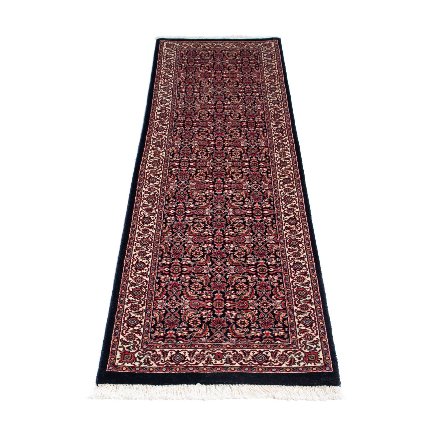 Perserteppich - Bidjar - Royal 225 x 61 cm - dunkelblau