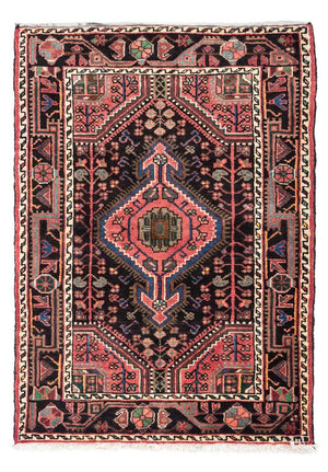 Perserteppich - Nomadic 125 x 81 cm - hellrot