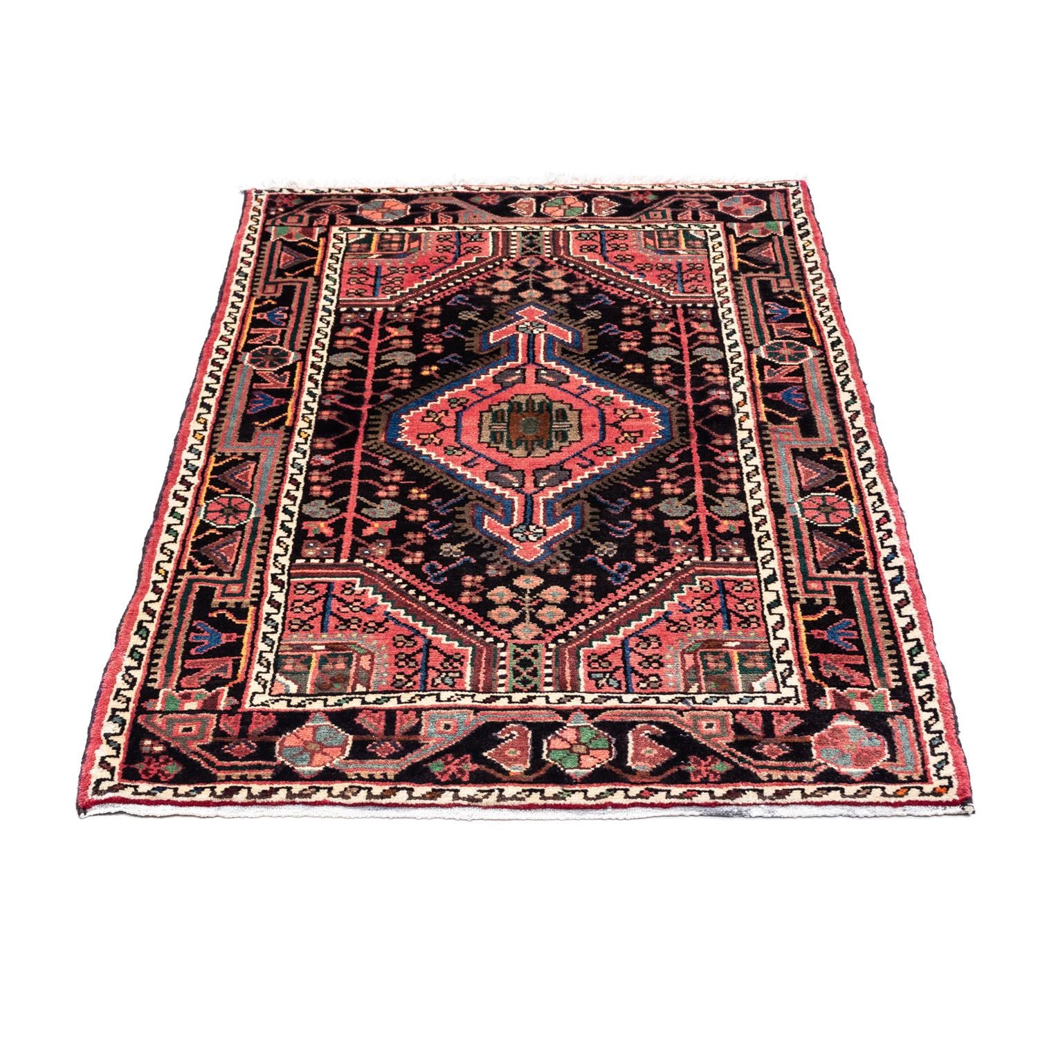 Perserteppich - Nomadic 125 x 81 cm - hellrot
