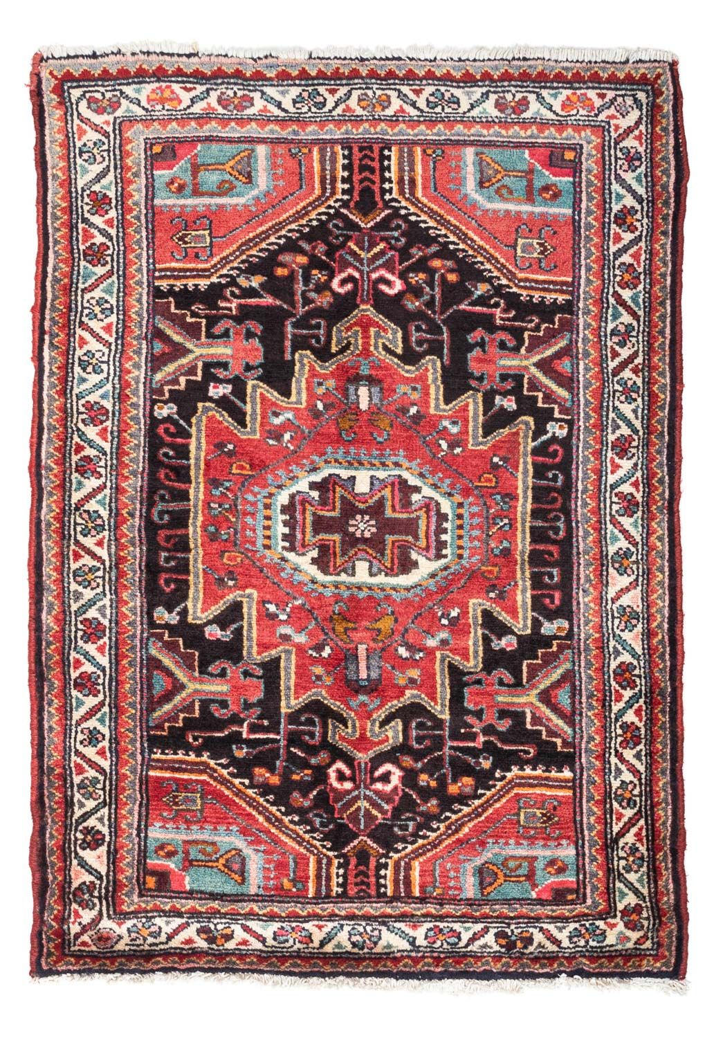 Perserteppich - Nomadic 130 x 90 cm - rot
