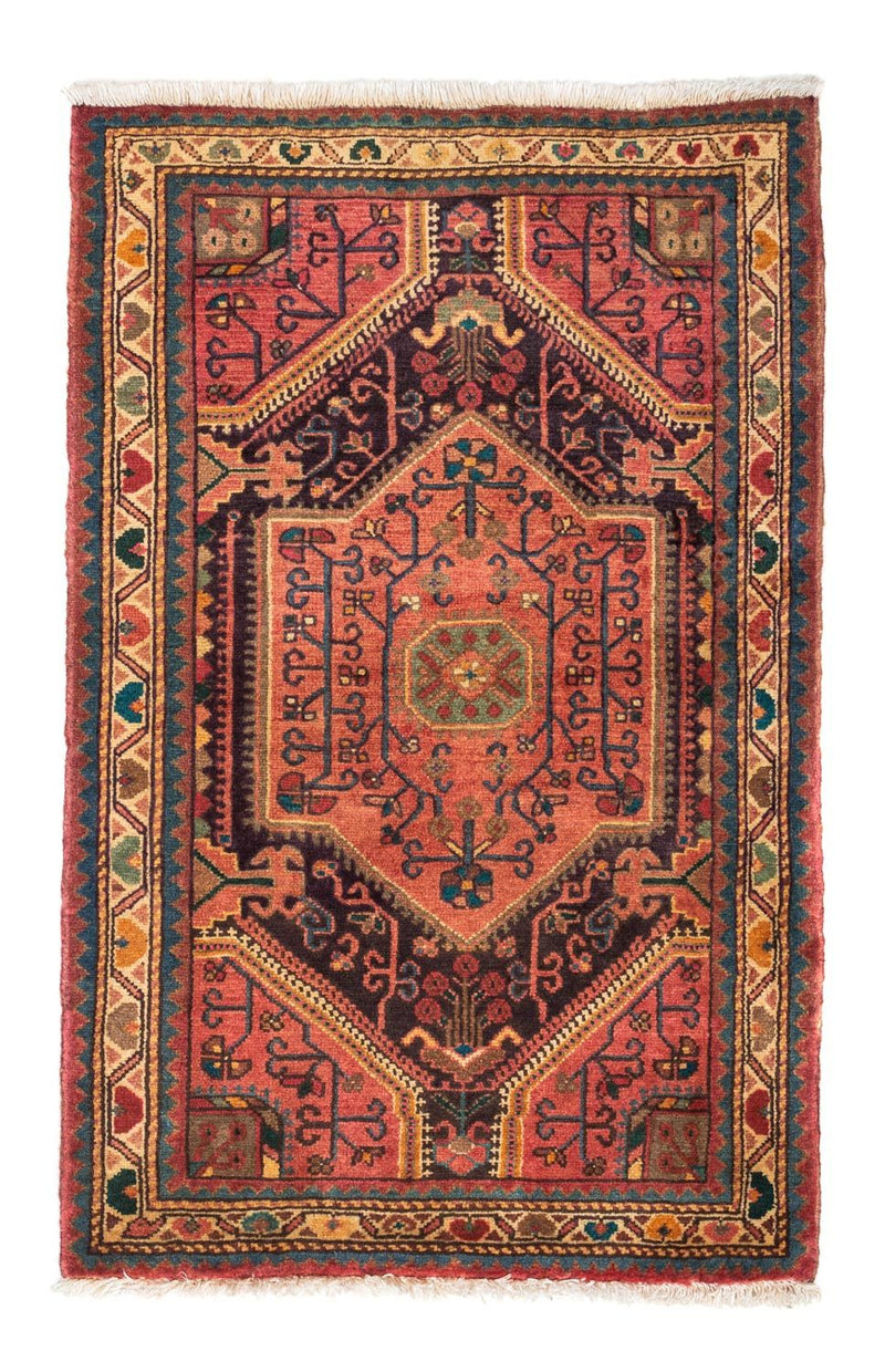 Perserteppich - Nomadic 130 x 80 cm - hellrot