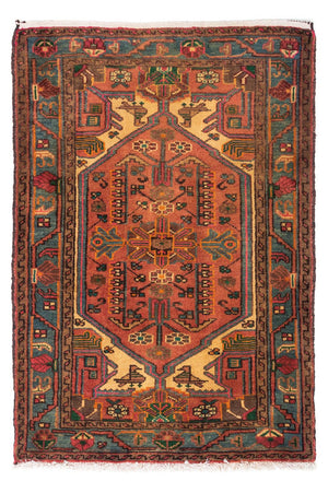 Perserteppich - Nomadic 125 x 85 cm - rot