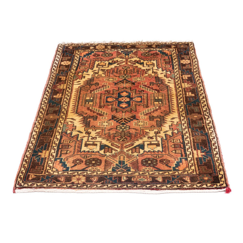 Perserteppich - Nomadic 125 x 85 cm - hellrot