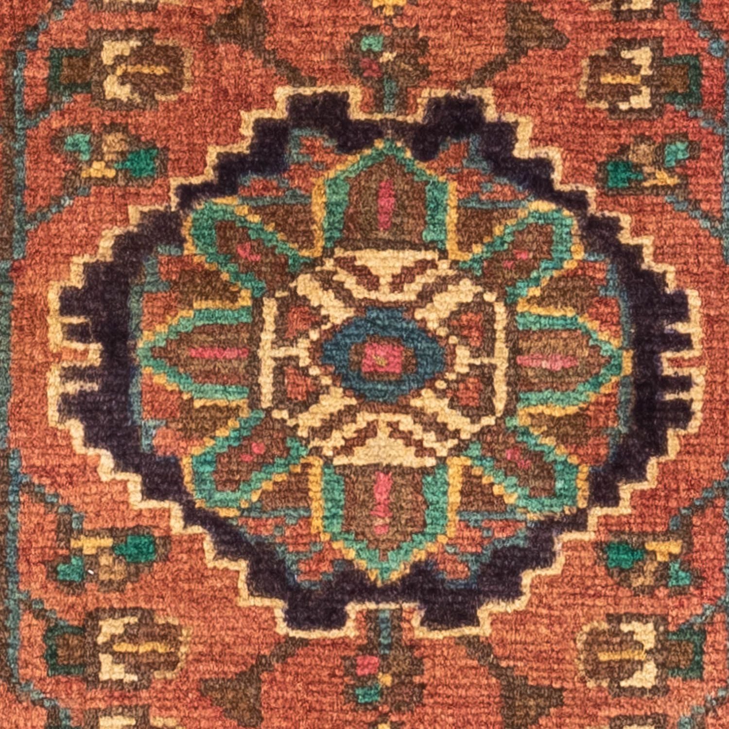 Perserteppich - Nomadic 140 x 86 cm - hellrot