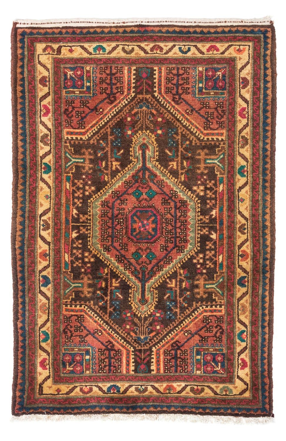 Perserteppich - Nomadic 120 x 80 cm - hellrot