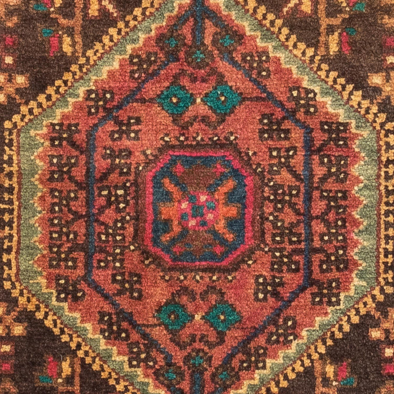 Perserteppich - Nomadic 120 x 80 cm - hellrot