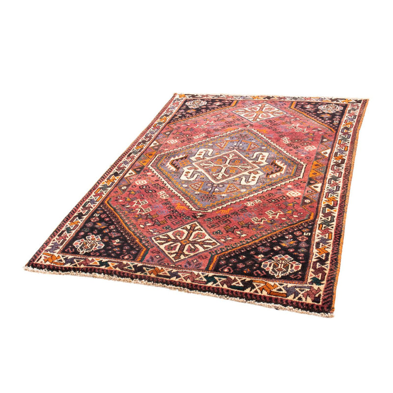 Perserteppich - Nomadic 160 x 110 cm - dunkelrot