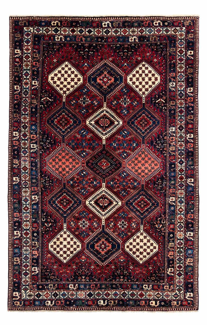 Perserteppich - Nomadic 300 x 202 cm - dunkelrot