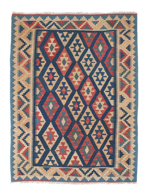 Kelim Teppich - Oriental 167 x 126 cm - mehrfarbig