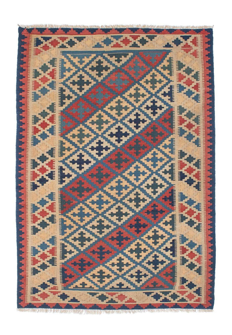 Kelim Teppich - Oriental 176 x 122 cm - mehrfarbig