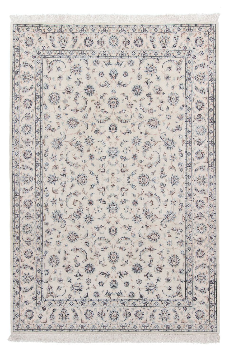 Perserteppich - Nain - Royal 298 x 199 cm - silber