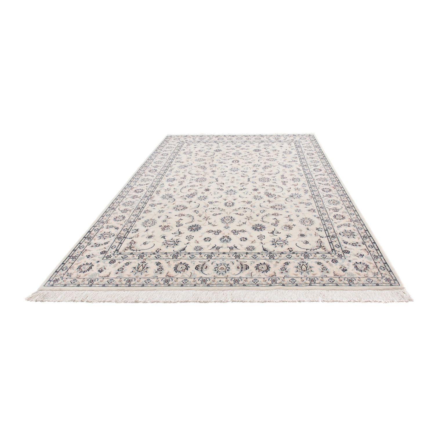 Perserteppich - Nain - Royal 298 x 199 cm - silber