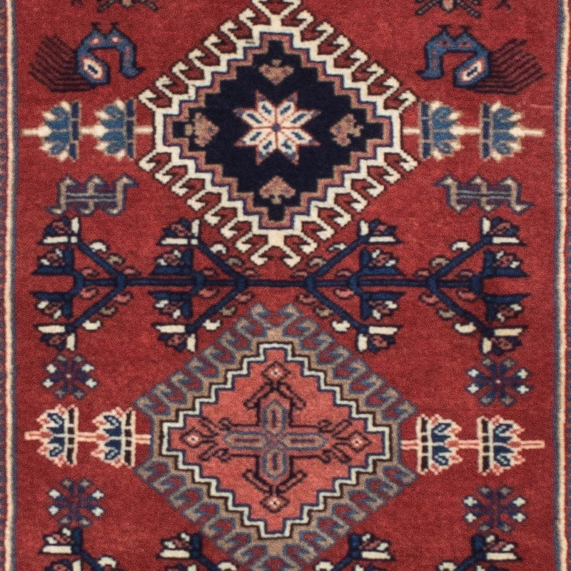 Perserteppich - Nomadic 148 x 59 cm - dunkelrot