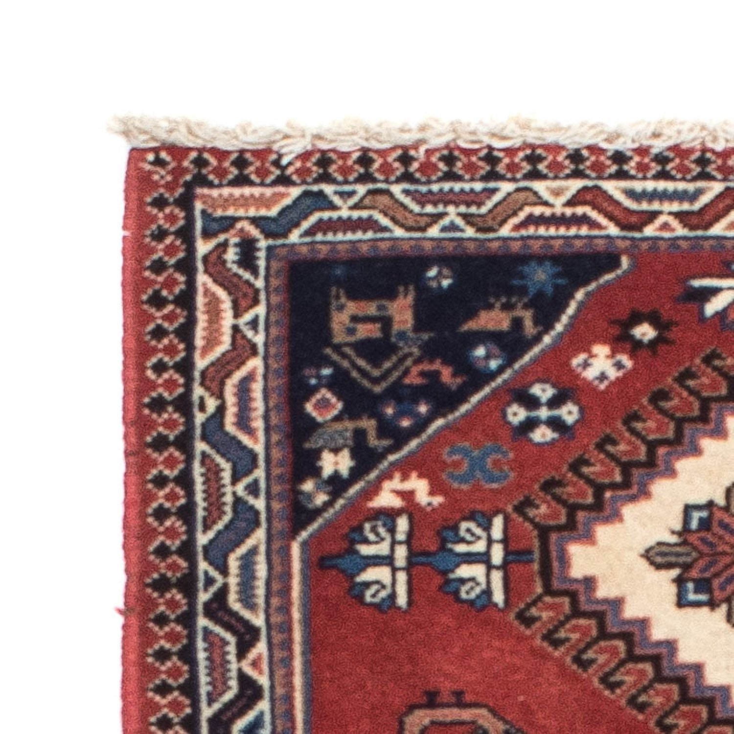 Perserteppich - Nomadic 148 x 59 cm - dunkelrot