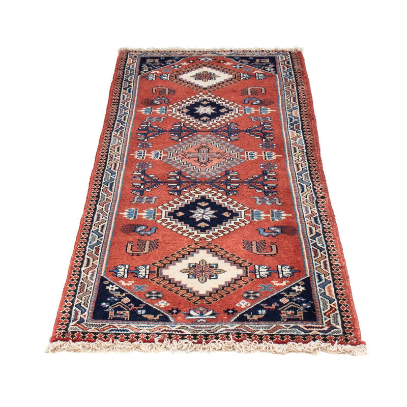 Perserteppich - Nomadic 148 x 59 cm - dunkelrot