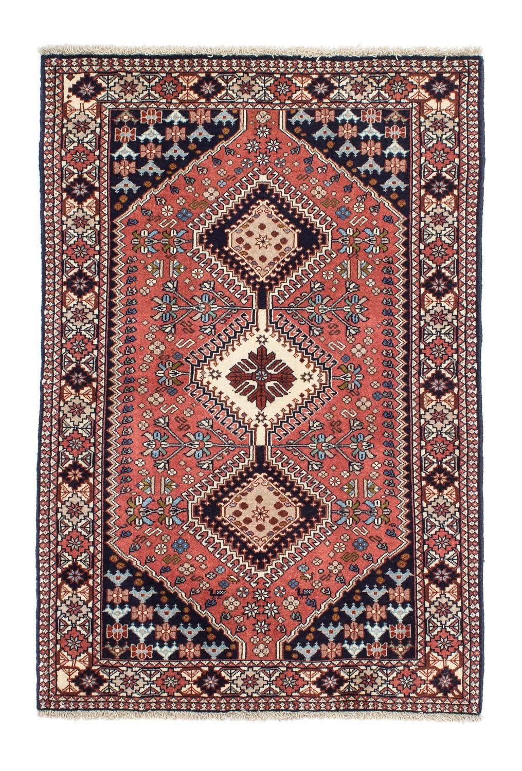 Perserteppich - Nomadic 150 x 100 cm - hellrot