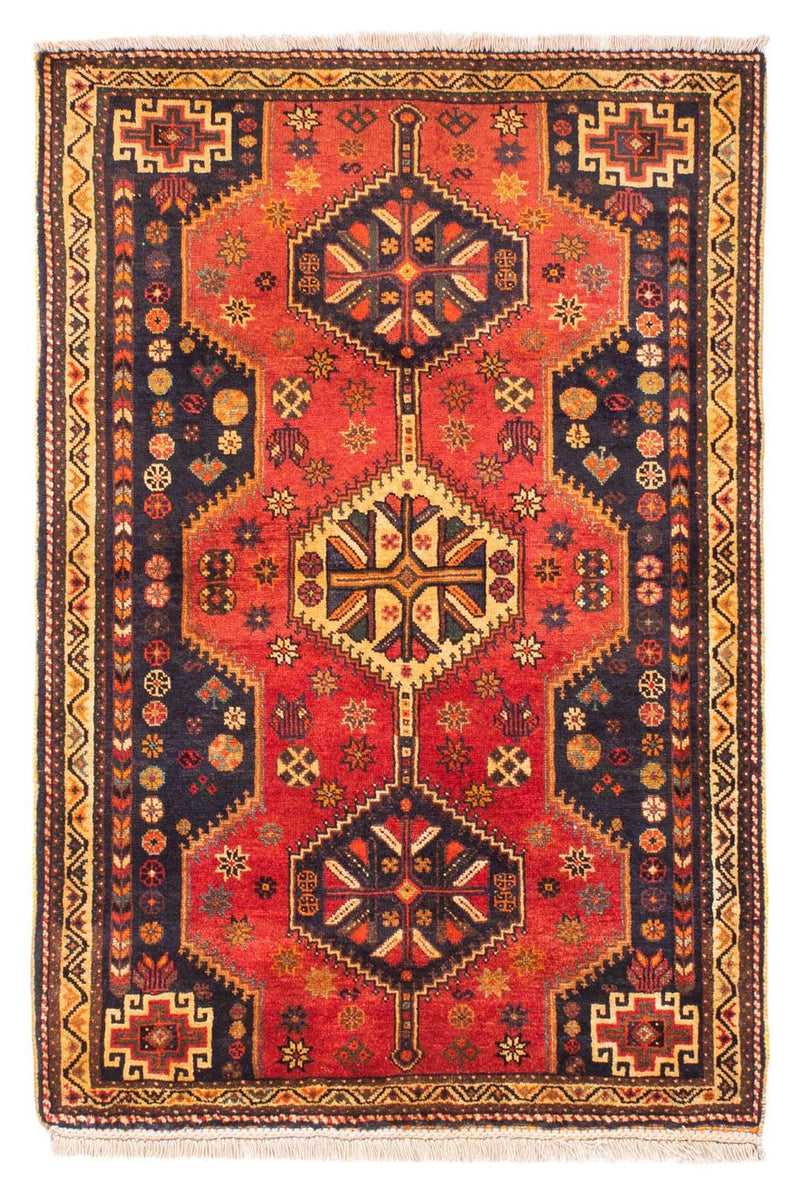 Perserteppich - Nomadic 170 x 116 cm - dunkelrot